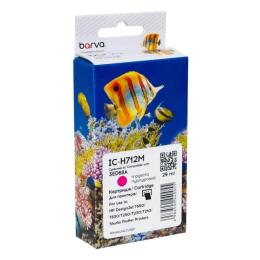 Картридж для принтера BARVA HP 712 (3ED68A/3ED78A) 29 мл Magenta (IC-H712M)