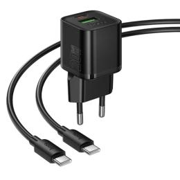 Адаптер живлення для телефона Hoco N65 Black