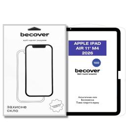 Захисне скло для планшетів BeCover 10D для Apple iPad Air 11 M4 2026 Black (715169)