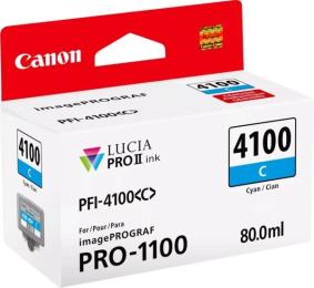 Картридж для принтера Canon PFI-4100 imagePROGRAF PRO-1100 Cyan (6778C001)