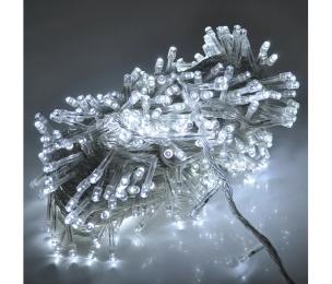 Гірлянда Voltronic DT-2025/V560W White 560LED, 8 режимів, 3x3метра, прозора ізоляція