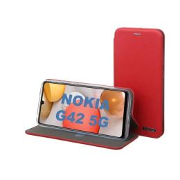 Чохол-книжка BeCover Exclusive для Nokia G42 5G Burgundy Red (710252)