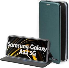 Чохол-книжка BeCover Exclusive для Samsung Galaxy A34 5G SM-A346 Dark Green (709032)