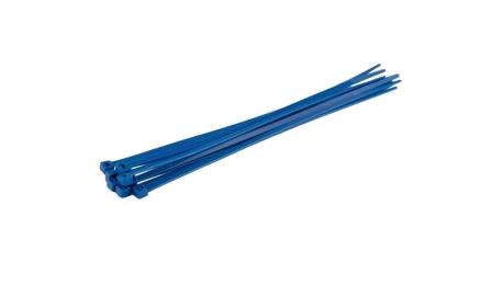 Стяжка MasterTool (20-1741) Blue 200 мм х 3.6 мм, 100 шт