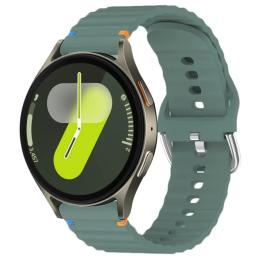 Ремінець для смарт-годинника BeCover Ribbed Straight (20mm) для Samsung Galaxy Watch 3-7/4 Classic/6 Classic/5 Pro/ 7 FE Gray (714845)