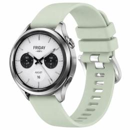Ремінець для смарт-годинника BeCover Silicone Band для Xiaomi Watch S4 47mm (22mm) Light Green (715152)