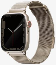 Ремінець для смарт-годинника UNIQ Dante Stainless Steel для Apple Watch Series 1-9/SE/SE2 38-41 мм Starlight (8886463679524)