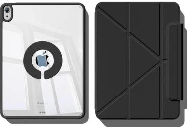 Чохол-книжка для планшета BeCover Ultra Slim Origami Flex Apple iPad Air 11 M4 2026 Black з кріпленням (715181)