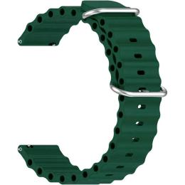 Ремінець для смарт-годинника Infinity NYLON OCEAN Band 20 mm. Dark Green