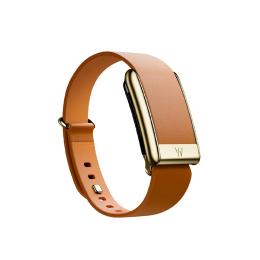 Ремінець для фітнес-браслету Whoop LeatherLuxe Tapered Band Size L для WHOOP 5.0 Camel with Gold (810114362181)