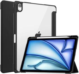 Чохол-книжка для планшета BeCover Soft Edge TPU Apple Pencil для Apple iPad Air 11 M4 2026 Black (715255)