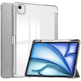 Чохол-книжка для планшета BeCover Soft Edge TPU Apple Pencil для Apple iPad Air 13 M4 2026 Gray (715338)