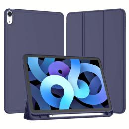 Чохол-книжка для планшета BeCover Tri Fold Soft TPU Apple Pencil для Apple iPad Air 11 M4 2026 Deep Blue (715230)
