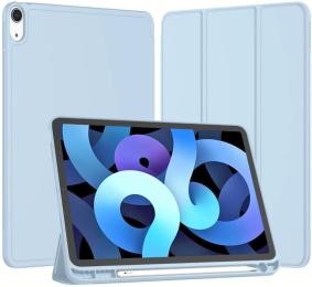 Чохол-книжка для планшета BeCover Tri Fold Soft TPU Apple Pencil для Apple iPad Air 11 M4 2026 Light Blue (715232)