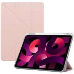Чохол-книжка для планшета BeCover Ultra Slim Origami Transparent Apple iPad Air 11 M4 2026 Pink з кріпленням (715185)