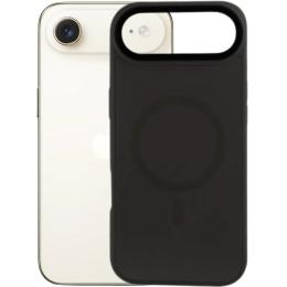 Чохол-накладка BeCover FIBRA ArcLine Case with MagSafe для Apple iPhone 17 Air Black (715375)