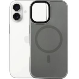 Чохол-накладка BeCover FIBRA ArcLine Case with MagSafe для Apple iPhone 17 Gray (715374)
