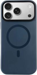 Чохол-накладка BeCover FIBRA ArcLine Case with MagSafe для Apple iPhone 17 Pro Blue (715382)