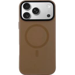 Чохол-накладка BeCover FIBRA ArcLine Case with MagSafe для Apple iPhone 17 Pro Brown (715383)