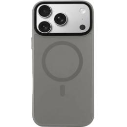 Чохол-накладка BeCover FIBRA ArcLine Case with MagSafe для Apple iPhone 17 Pro Gray (715384)
