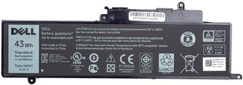 Акумулятор до ноутбука PowerPlant NB440733 Inspiron 11 3000 GK5KY 11.1 V 43 Wh original