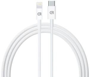 Дата-кабель ArmorStandart ARM58524 1m USB Type C(тато) - Lightning(тато) White