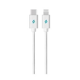 Дата-кабель Ttec 1.5m USB Type C(тато) - Lightning(тато) White