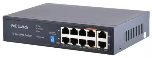 Світч FoxGate S6008P-E2-AI-BT 96W Gray