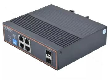 Світч FoxGate S6004G-S2-I-AI POE v2 Black