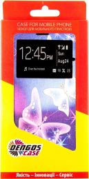 Чохол-книжка DENGOS для Samsung Galaxy A725 A72 Picture Рожевий метелик