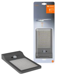 Фасадний світильник LEDVANCE LED DOOR SOLAR Dark Gray 4000 K 320 LM 3 W з датчиком руху