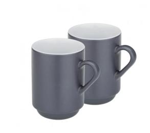 Набір чашок KELA Mattia 12757 Gray 2х300 мл