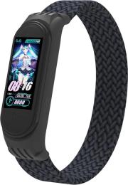 Ремінець для фітнес-браслету ArmorStandart Braided Solo Loop для Xiaomi Mi Band 4/5/6 Size L Charcoal (ARM58759) Charcoal