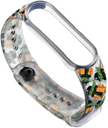 Ремінець для фітнес-браслету ArmorStandart This is the Way для Xiaomi Mi Band 6/5 BY Transparent (ARM59267)