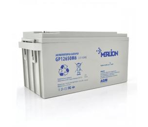 Акумулятор для ДБЖ Merlion 12V 65AH (GP12650M6) AGM