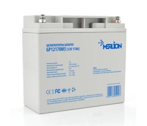 Акумулятор для ДБЖ Merlion 12V 17AH (GP12170M5/05999) AGM