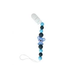 Ланцюжок для пустушки Коала MGZ-0521(Blue) силіконовий