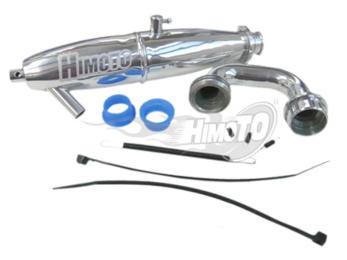 Вихлопна труба для радіокерованої моделі Himoto Alum 1/8 28CXP Exhaust Pipe 1P 81084