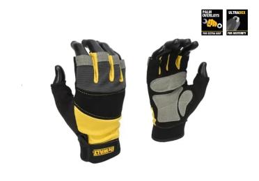 Рукавички робочі DEWALT DPG213L Black Yellow (універсальні, відкриті)