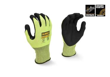 Рукавички робочі DEWALT DPG855L Black Green (універсальні, загального використання)