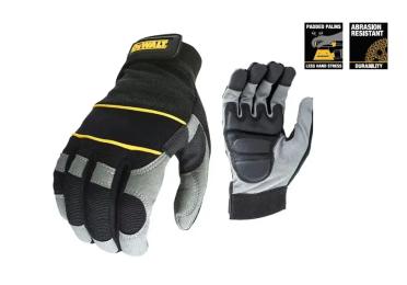 Рукавички робочі DEWALT DPG33L Black Gray (універсальні, з накладкою ToughThread)