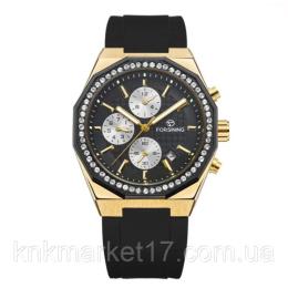 Наручний годинник Forsining 8314 Black-Gold (1059-0356)