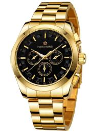 Наручний годинник Forsining 6917 Gold-Black (1059-0133)