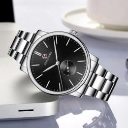 Наручний годинник Forsining 8214 Silver-Black (1059-0094)