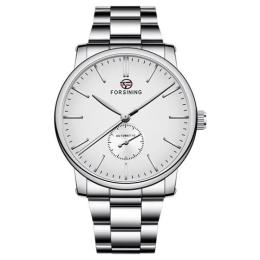 Наручний годинник Forsining 8214 Silver-White (1059-0095)