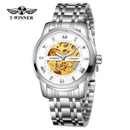 Наручний годинник Forsining 8241 Silver-White (1059-0249)
