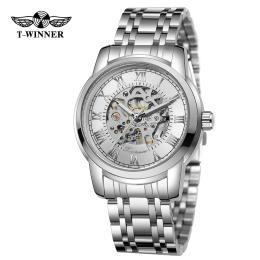 Наручний годинник Forsining 8250 Silver-Silver (1059-0253)