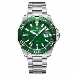 Наручний годинник Pagani Design PD-1617 Silver-Green (1138-0019)