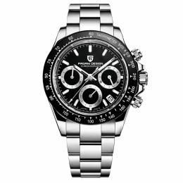 Наручний годинник Pagani Design PD-1644 Silver-Black (1138-0213)
