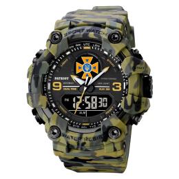Наручний годинник Patriot 001CMGRDSNS ДСНС + Коробка. Green Camo (1201-0001)
